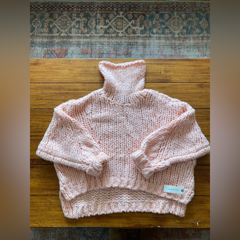 Anthropologie cropped sweater NWT